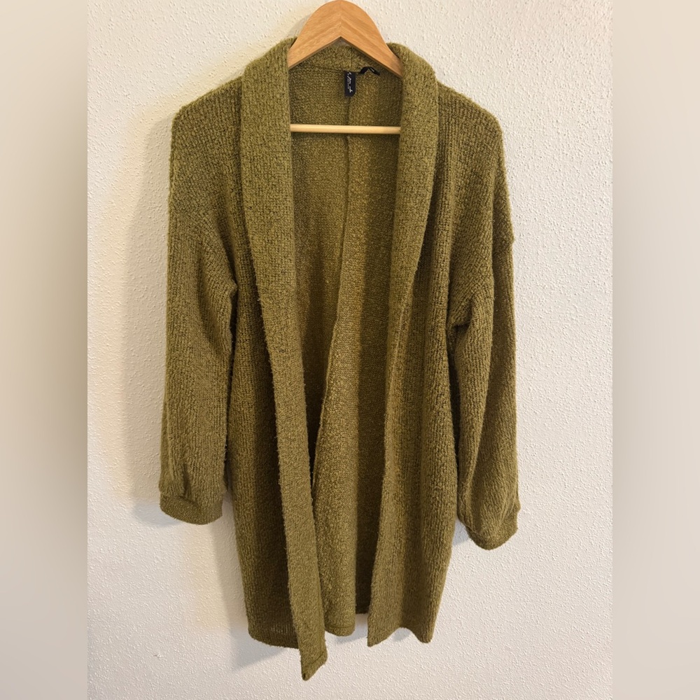Urban Outfitters Out From Under Olive Green Cardigan